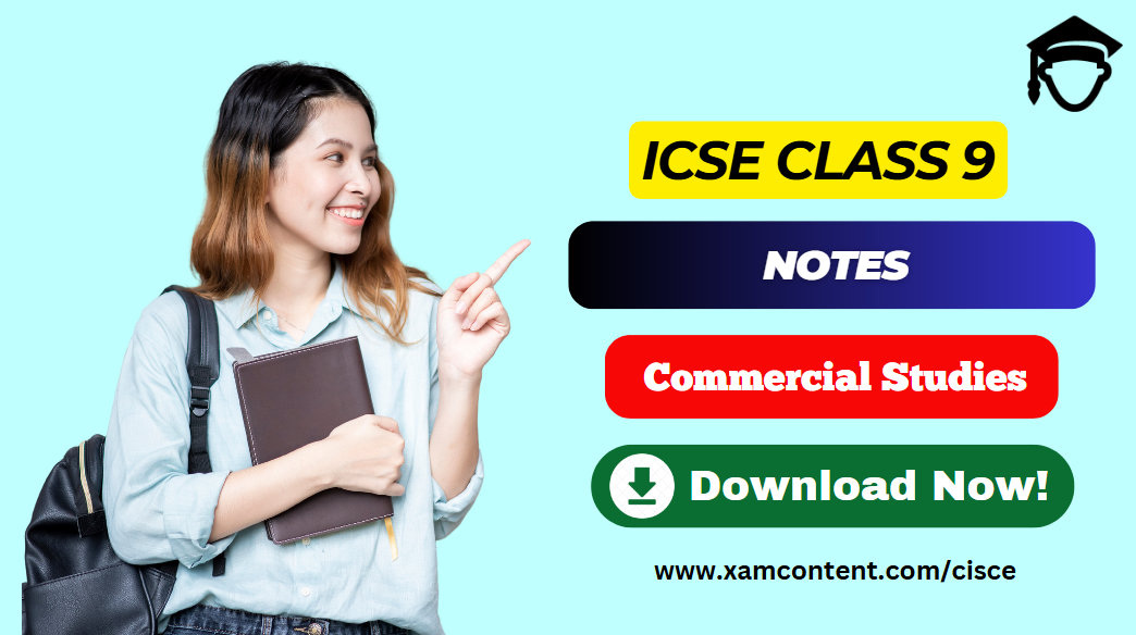 Commercial and Non-Commercial Activities Notes for ICSE Class 9 ...