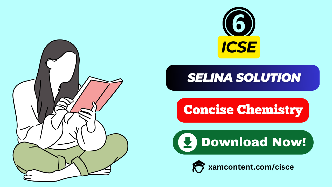 Selina Solutions for ICSE Class 6 Concise Chemistry Chapter 1 Introduction to Chemistry