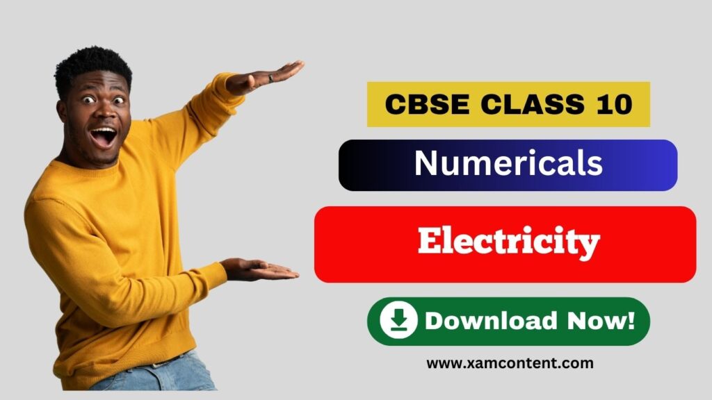 Numerical Problems on Electricity with Answers