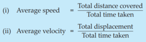 Numerical Problems on Average Speed and Average Velocity for CBSE Class ...