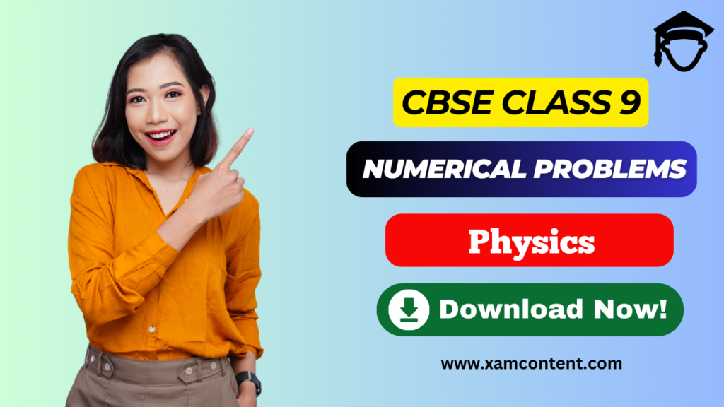 Numerical Problems on Average Speed and Average Velocity for CBSE Class 9