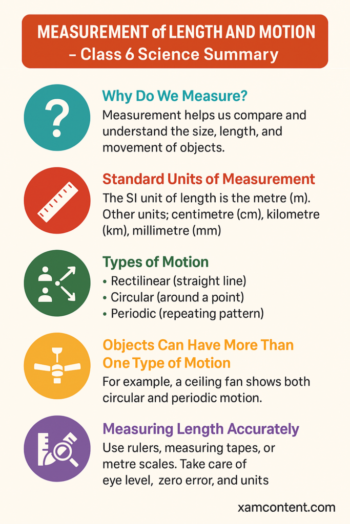 Measurement of Length and Motion Class 6 Case Study Questions Science Curiosity Chapter 5 - 1